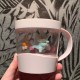 Starbucks 2024 China Year Of Dragon Horse Race Lamp Night Light Pink Display Toy