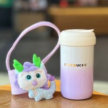Starbucks 2024 China Year of Dragon Cute Gradient 16oz SS Tumbler with Sleeve