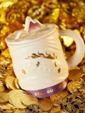 Starbucks 2024 China Year of Dragon Purple Relief 14oz Mug