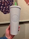 Minor Flaw No Tag Starbucks White Studded