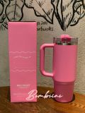 Stanley 2024 China Valentine's Day Peony Pink 30oz SS Tumbler