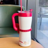 Starbucks 2024 China Valentine's Day Cat Bow 38oz SS Tumbler