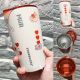 Starbucks 2024 Taiwan Valentine's Day Cat Hug Heart 12oz SS Tumbler