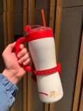 Starbucks 2024 China Valentine's Day Cat Bow 38oz SS Tumbler