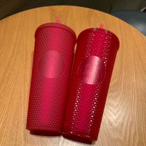 Minor Flaw No Tag Starbucks Hot Pink Studded 