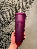 Minor Flaw No Tag Starbucks Purple Glitter Tumbler