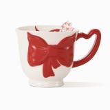 Starbucks 2024 China Valentine's Day Cat and Bow 13oz Mug
