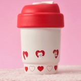 Starbucks 2024 China Valentine's Day Heart and Cute Cat 13oz SS Tumbler