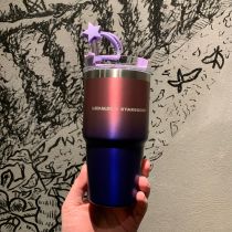 Starbucks x Stanley Korea Purple 20oz SS Tumbler with topper and gift box