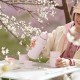 Starbucks 2024 China Sakura Stroll Spring 22oz SS Tumbler with Two Lids