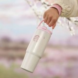 Starbucks 2024 China Sakura Stroll Spring 28oz SS Tumbler with Handle