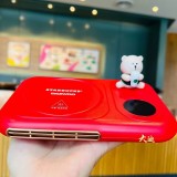 Starbucks 2024 China Green or Red Cute Bear Heat Preservation Coaster with USB
