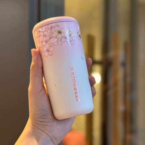 Starbucks 2024 China Sakura Stroll Spring 16oz SS Tumbler