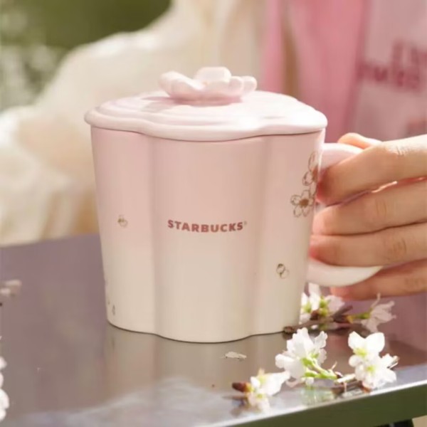 Starbucks 2024 China Sakura Stroll Spring 12oz Mug