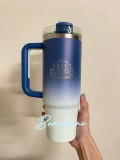 Starbucks x Stanley 2024 Taiwan 26th Anniversary Blue Gradient 30oz SS Tumbler