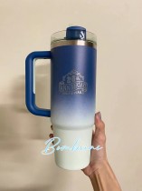 Starbucks x Stanley 2024 Taiwan 26th Anniversary Blue Gradient 30oz SS Tumbler