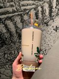 Starbucks 2024 Korea Kakao Friends Little World 16oz SS Tumbler
