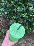 Minor Flaw No Tag Starbucks Green Jewel Glow in the Dark 24oz Tumbler