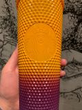 Minor Flaw No Tag Starbucks Yellow Red Ombre Studded 