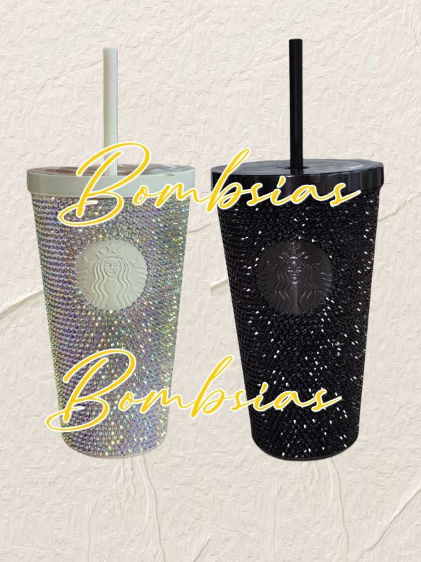 Starbucks 2024 China White or Black Rhinestone 20oz SS Tumbler with Gift Box
