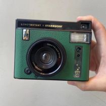 Starbucks x Lomo Green Polaroid Camera( no battery no printing paper when shipping)