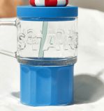 Starbucks 2024 China Summer Seaside Cute Bear 18oz Straw Glass Cup