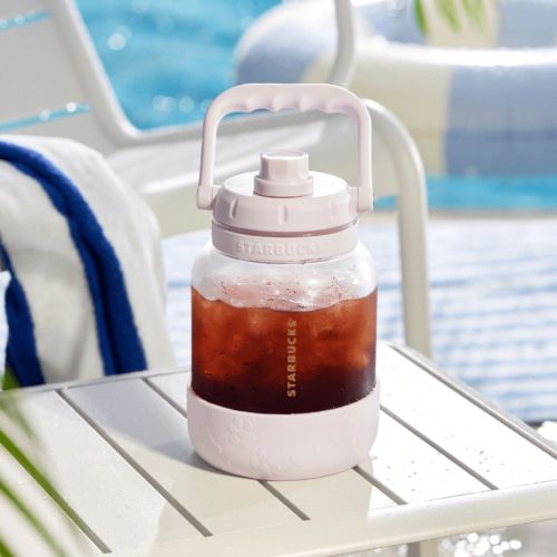 Starbucks 2024 China Summer Pink 49oz Plastic Tumbler