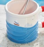 Starbucks 2024 China Summer Seaside 13oz Mug with Stirring