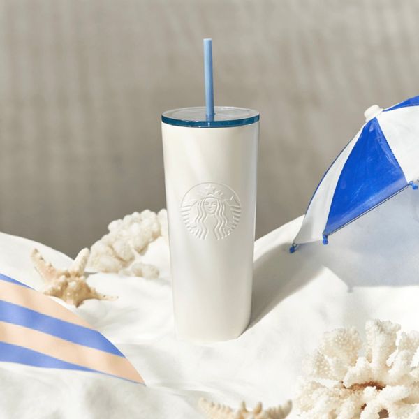 Starbucks 2024 China Summer Seaside White 29oz SS Tumbler