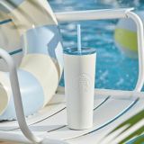 Starbucks 2024 China Summer Seaside White 29oz SS Tumbler