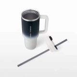 Starbucks x Stanley 2024 Thailand Black and White Gradient 40oz SS Tumbler