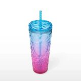 Starbucks 2024 Vietnam Blue and Pink Gradient Sophia Prism 24oz Venti Tumbler