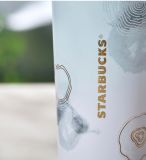 Starbucks 2024 China Summer Misty Field Blue 16oz SS Tumbler