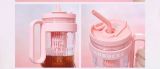 Starbucks 2024 China Summer Pink Handle Plastic 35oz Tumbler