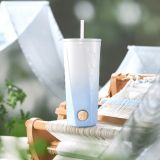 Starbucks 2024 China Summer Misty Field Blue Scale 21oz SS Tumbler