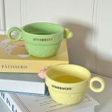 Starbucks 2024 China Summer Succulent Green 8oz Mug Set