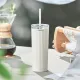 Starbucks 2024 China Summer White Stripe 16oz SS Tumbler