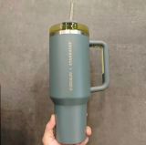 Starbucks x Stanley 2024 HK Father's Day Green 40oz SS Tumbler