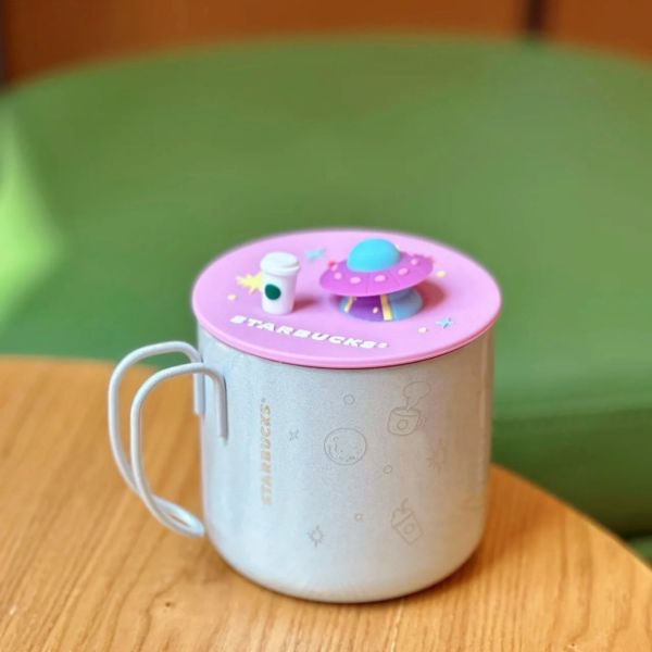Starbucks 2024 China Summer Night Starry Sky 12oz SS Desktop Cup with Cover