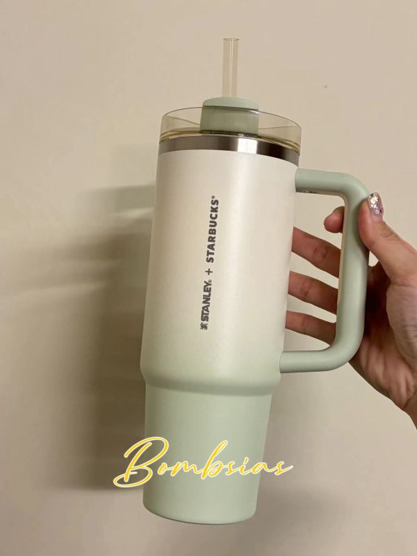 Starbucks x Stanley 2024 Taiwan Green Gradient 30oz SS Tumbler ship after 12th June