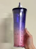 Starbucks 2024 Taiwan Universe Barista Topper 24oz Plastic Tumbler