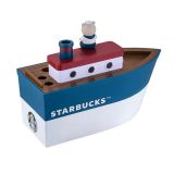 Starbucks 2024 Taiwan Seaside Bear Boat Storage Box Display Toy (no food inside)