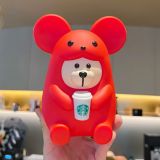 Starbucks 2020 China Year of Rat Red Plastic Piggy Bank