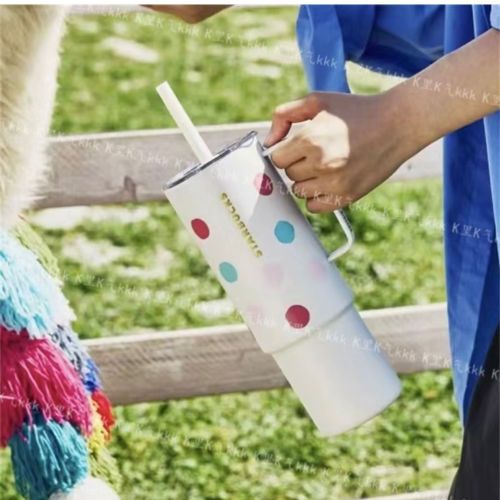 Starbucks x Miir 2024 China Summer Alpaca Paradise White 33oz SS Tumbler