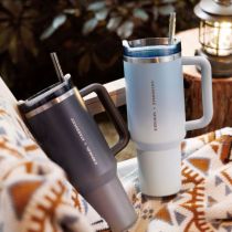 Starbucks x Stanley 2024 Summer Blue or Grey 40oz SS Tumbler