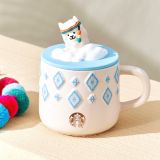 Starbucks 2024 China Summer Alpaca Paradise 14oz Mug with Lid