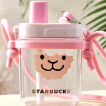 Starbucks 2024 China Summer Alpaca Paradise Pink 26oz Plastic Tumbler