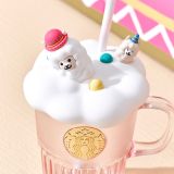 Starbucks 2024 China Summer Alpaca Paradise Pink 14oz Glass Cup