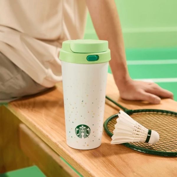 Starbucks 2024 China Summer Badminton 16oz SS Tumbler