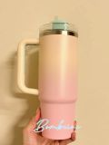 Starbucks x Stanley 2024 Taiwan Pink Beige 30oz SS Tumbler
